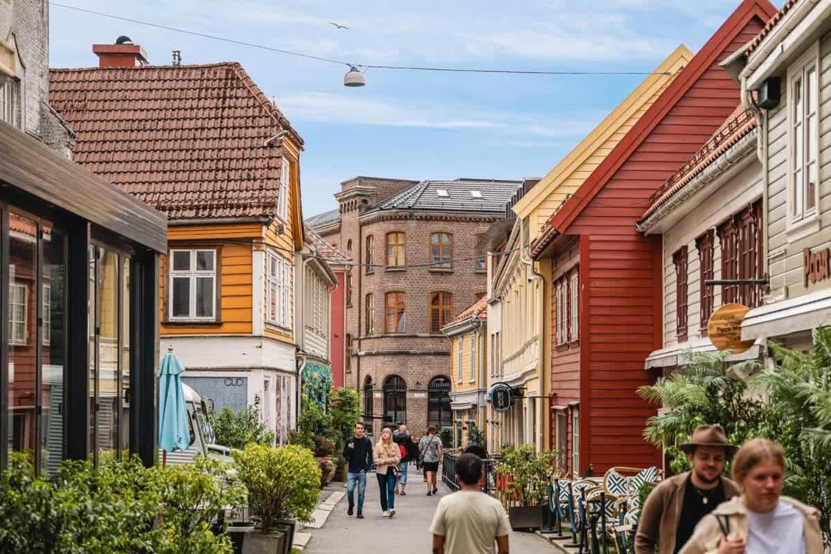 Dinbnb Homes I #1 Bnb In Bergen I Jacuzzi & Parking & Location Luaran gambar